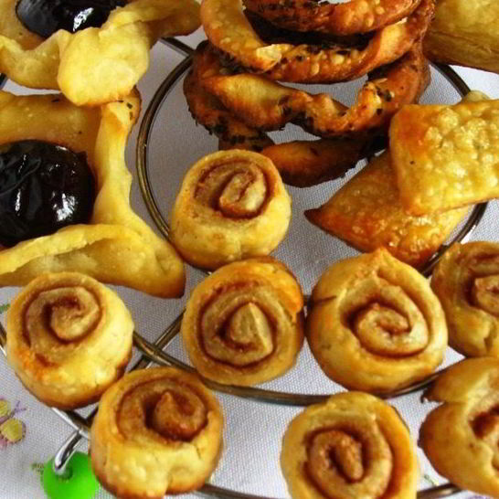 Рецепт слоеного творожного теста