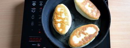 тесто без яиц и молока для пирожков. Шаг 13