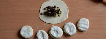 тесто без яиц и молока для пирожков. Шаг 10