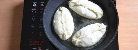 тесто без яиц и молока для пирожков. Шаг 12