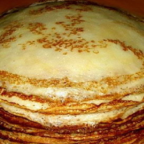 Рецепт теста для блинчиков