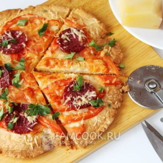 Рецепт теста для пиццы на майонезе без дрожжей