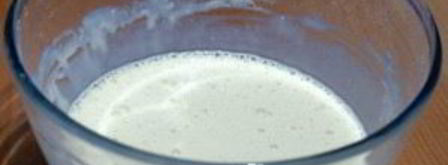 тесто на блины на молоке. Шаг 5