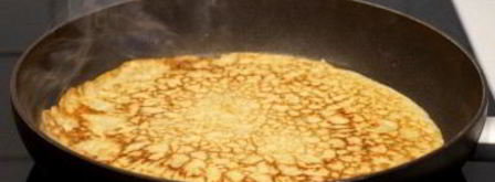 тесто на блины на молоке. Шаг 8