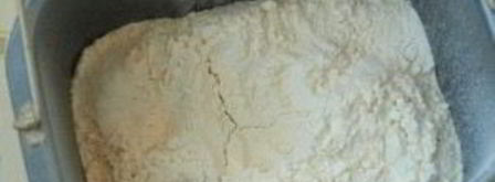 тесто в хлебопечке. Шаг 3