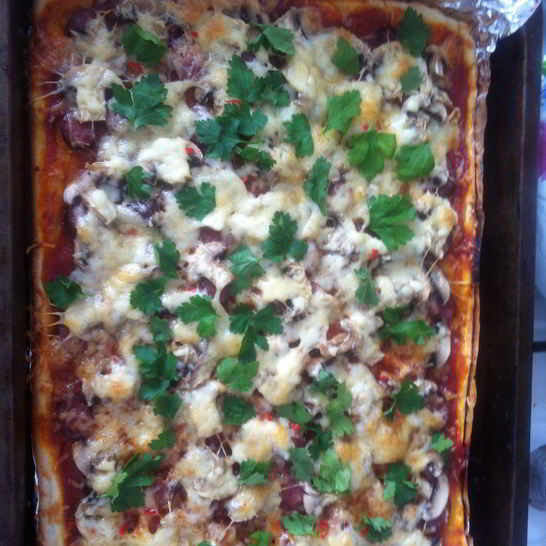 Рецепт тонкого дрожжевого теста для пиццы