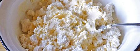 творожно песочное тесто. Шаг 4