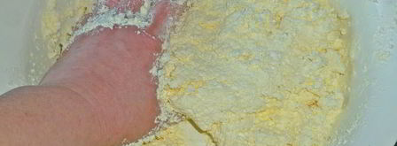 творожно песочное тесто. Шаг 5