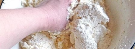 творожно песочное тесто. Шаг 6