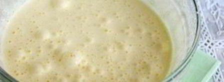 творожный пирог с бисквитным тестом. Шаг 3