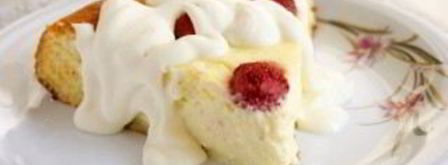 творожный пирог с бисквитным тестом. Шаг 11