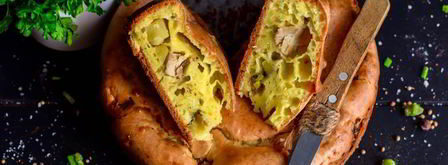 жидкое тесто для пирога. Шаг 7