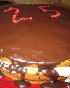 Банановый торт