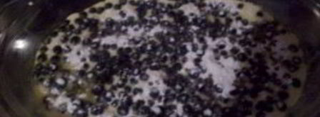 бисквит с черникой. Шаг 5