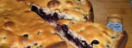 бисквит с черникой. Шаг 6