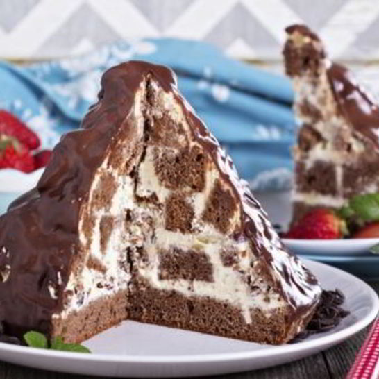 Рецепт домашнего шоколадного торта на кипятке со сметанным кремом