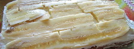 фруктово-сливочный торт из печенья. Шаг 7