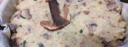 картофельно-грибной торт с черносливом. Шаг 11