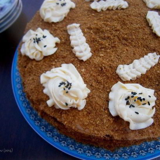 Рецепт медового торта