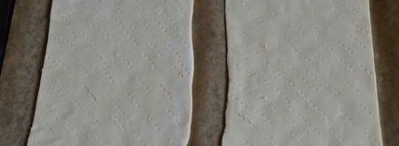 наполеон из слоеного теста. Шаг 4