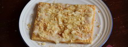 наполеон из слоеного теста. Шаг 9