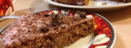 шоколадный медовик пп. Шаг 12