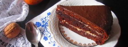 шоколадный торт с грушевым кремом. Шаг 15