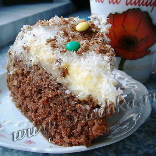 Рецепт торта конфетти