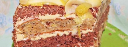 торт королевский с маком, орехами, изюмом. Шаг 21