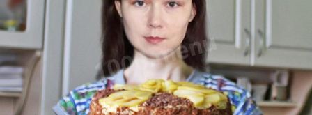 торт королевский с маком, орехами, изюмом. Шаг 22