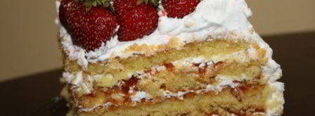 торт корзина с клубникой. Шаг 13