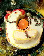 Торт Петушок новогодний