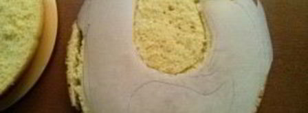 торт петушок новогодний. Шаг 7