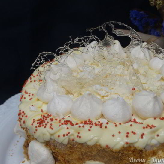 Рецепт торта с меренгами