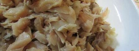 закусочный торт с копченой рыбой. Шаг 6