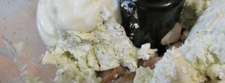 закусочный торт с копченой рыбой. Шаг 8