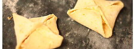 творожные конвертики ароматные. Шаг 4