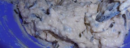 амарантовые вафли с морской капустой. Шаг 6