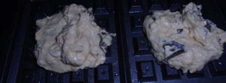 амарантовые вафли с морской капустой. Шаг 7