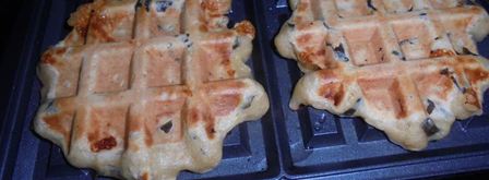 амарантовые вафли с морской капустой. Шаг 8