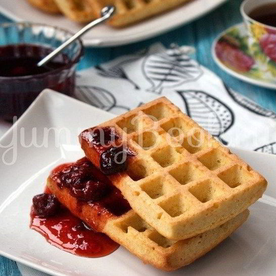 Рецепт кокосовых вафель