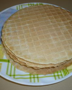 Постные вафли