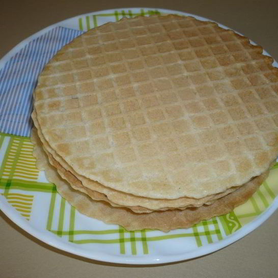 Рецепт постных вафель