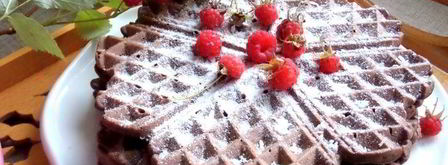 шоколадные вафли с кокосом. Шаг 18