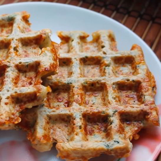 Рецепт сырных вафель