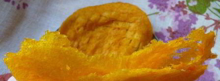 тыквенные тонкие вафли с домашней сгущенкой. Шаг 15