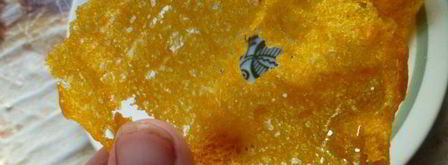 тыквенные тонкие вафли с домашней сгущенкой. Шаг 11