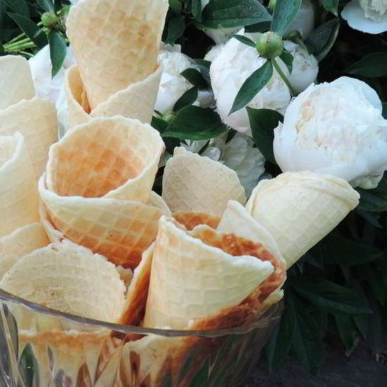 Рецепт вафель для мороженого