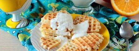 вафли с апельсиновым кремом. Шаг 11