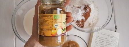 вафли с корицей и яблочным пюре. Шаг 4